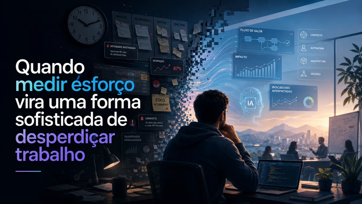 Capa do artigo: When measuring effort becomes a sophisticated way to waste work